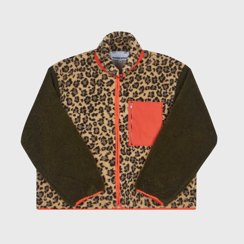 Sundae School SOLD OUT Leopard Tinx Fleece